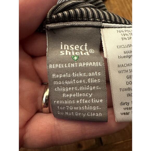 Toad & Co Insect Shield Debug Swifty 1/4 Zip Pullover Size Small Women’s Shirt - Picture 12 of 14